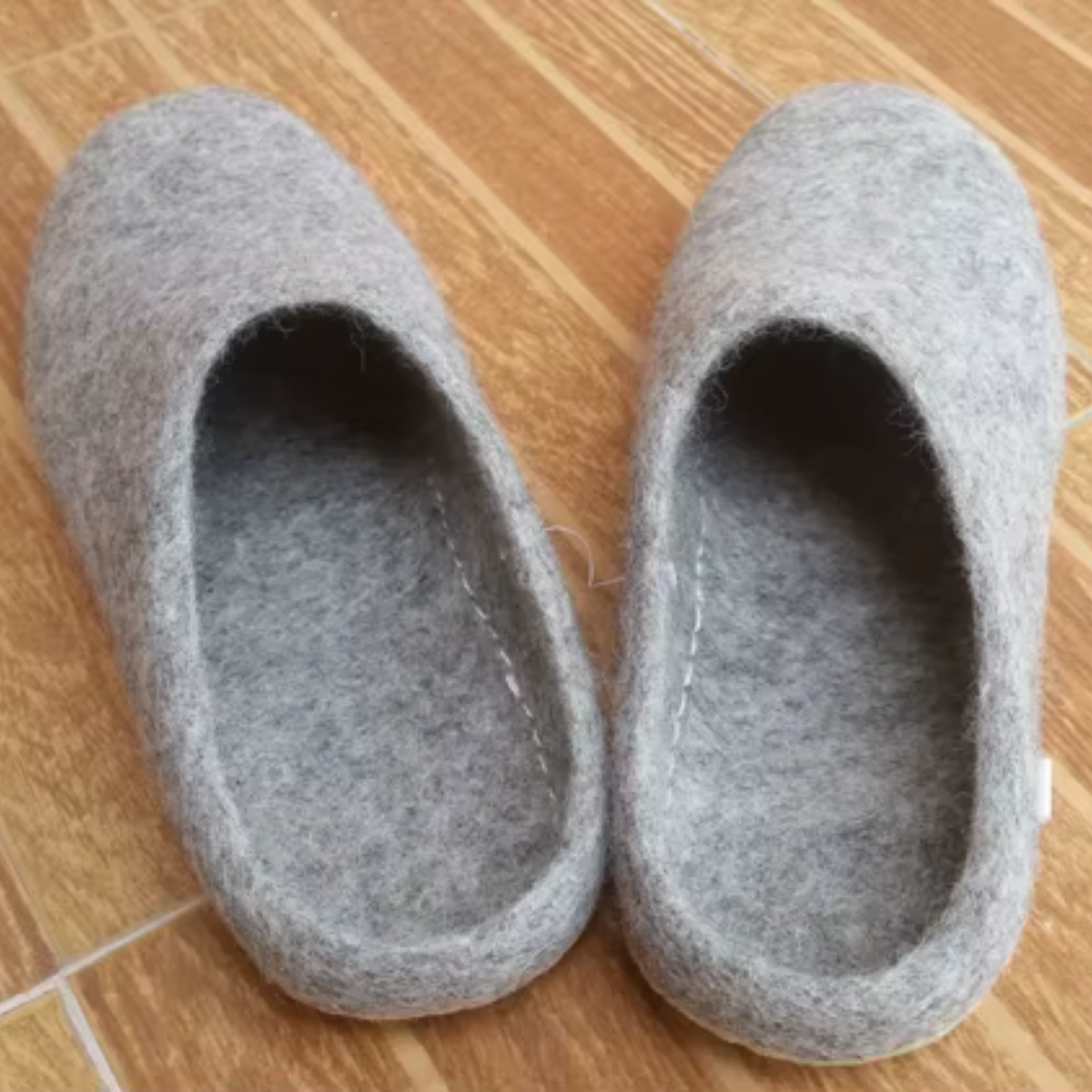 Wool Felt Slippers - Handmade Finnish Design for Men & Women