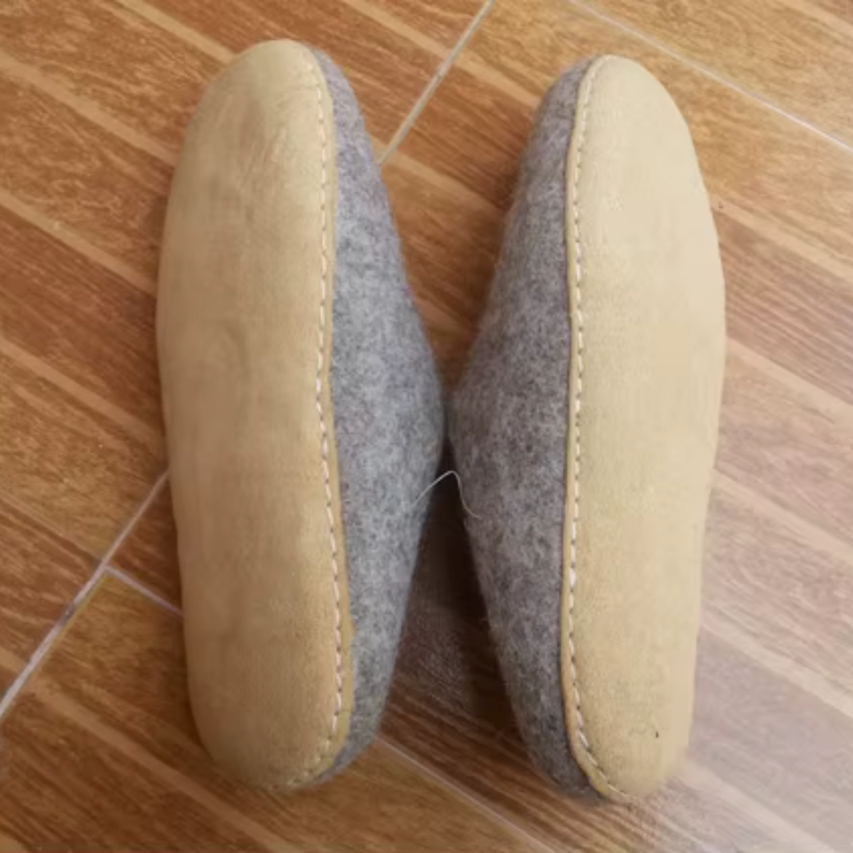 Wool Felt Slippers - Handmade Finnish Design for Men & Women